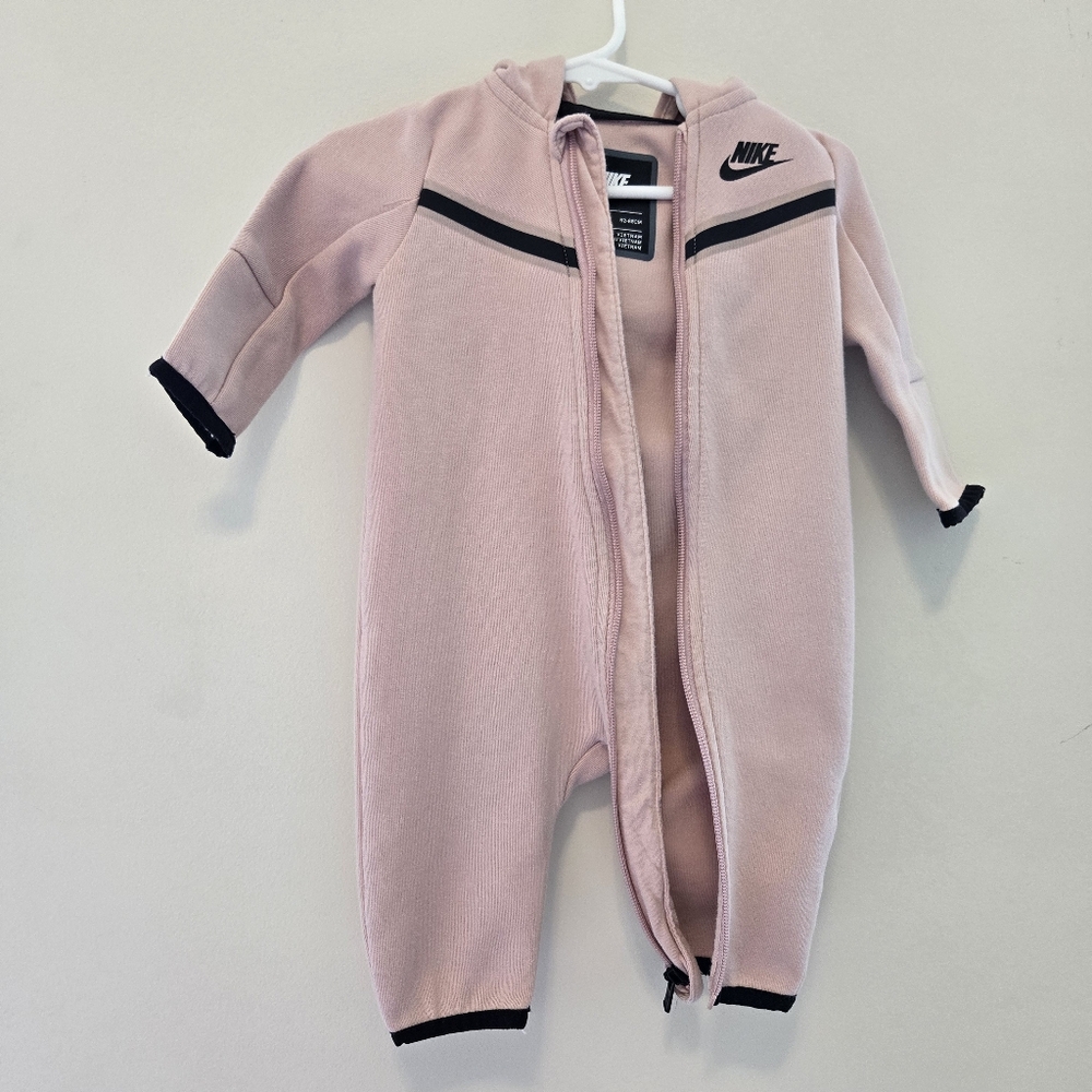 Baby (6m) Nike Sportswear Tech Fleece Full-Zip Coverall